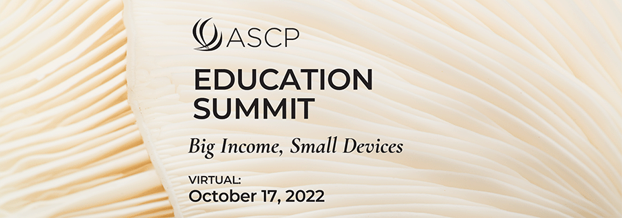 ASCP Education Summit Fall 2022 Banner Image
