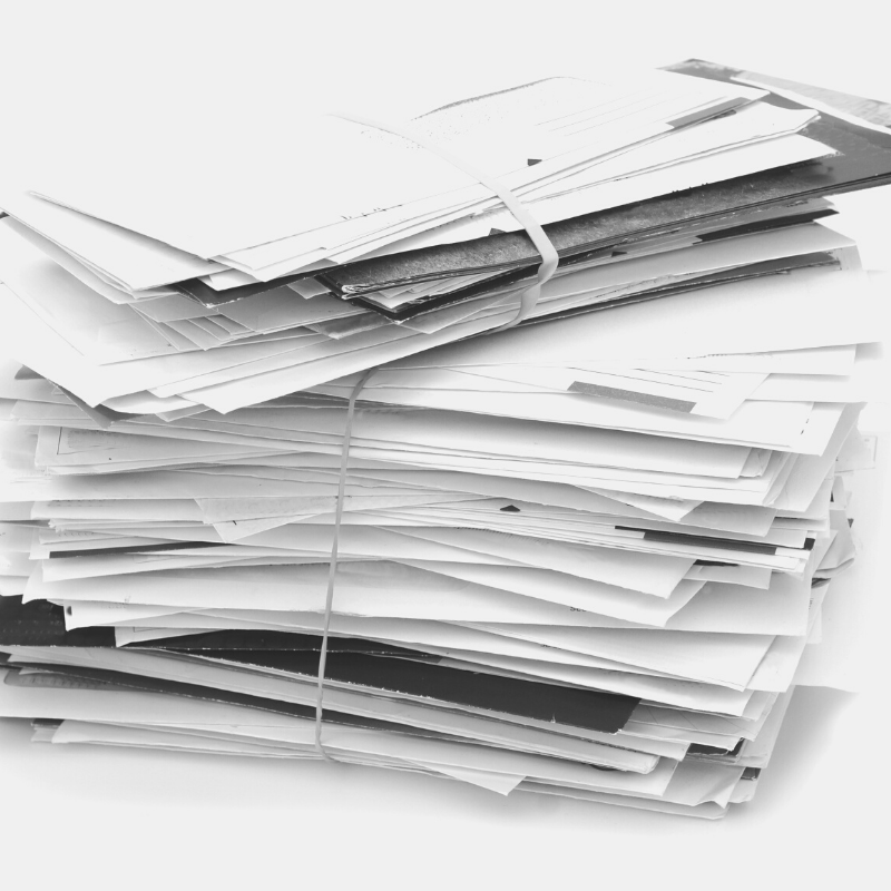 Pile of envelopes