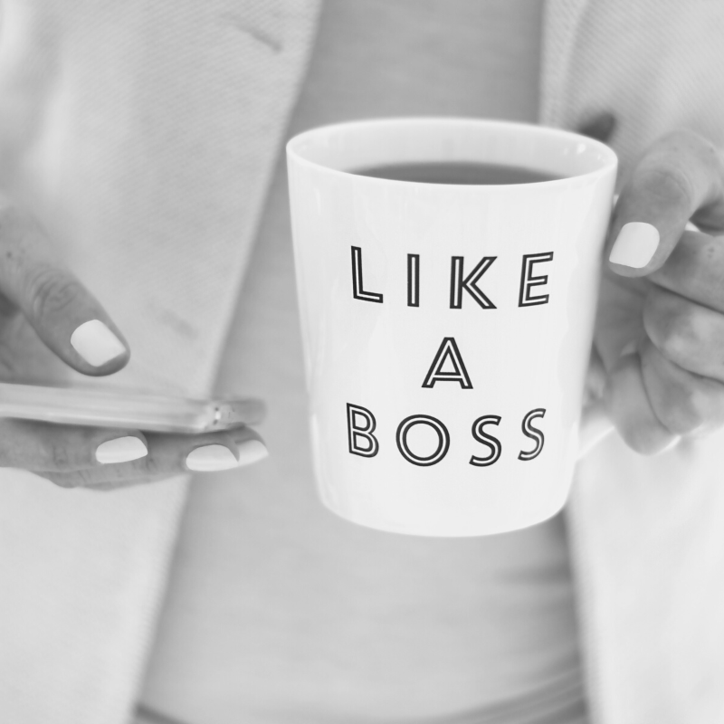 Like a Boss mug