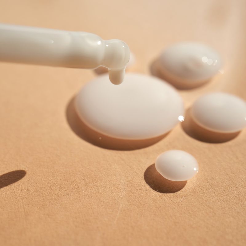 Image of skin care product being used on the skin.