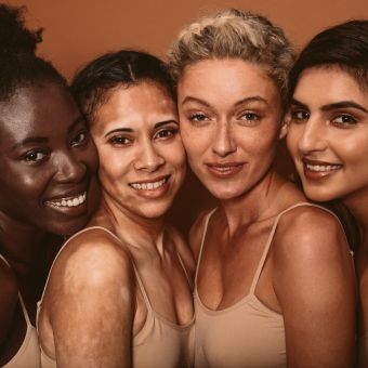 women of different skin tones and pigmentation