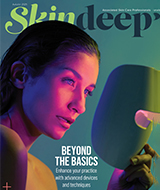Cover of ASCP Skin Deep magazine for estheticians