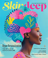 Cover of ASCP Skin Deep magazine for estheticians