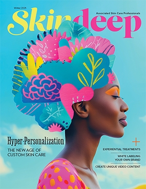 a cover image of ASCP Skin Deep magazine for estheticians