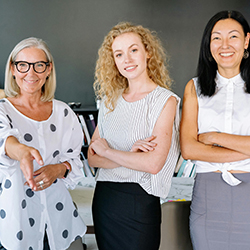 New instructors posing together