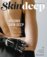 Cover of ASCP Skin Deep magazine for estheticians